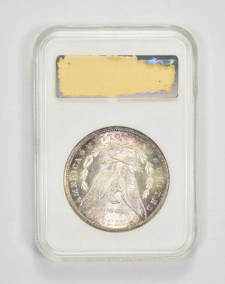 MS65 1880-S Morgan Silver Dollar - Graded NGC