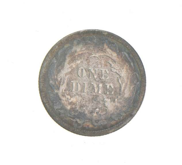 1891 Seated Liberty Dime