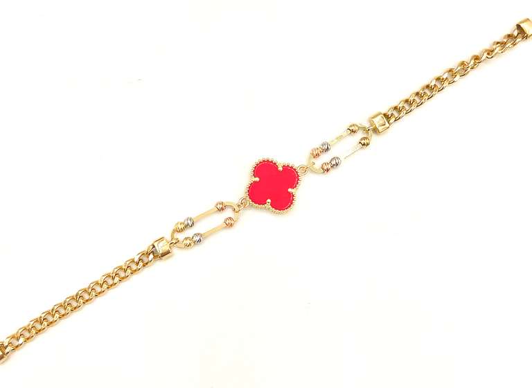 14kt Solid Yellow Gold Bracelet