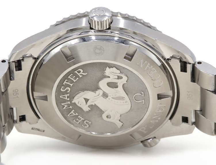 2011 Omega Seamaster Planet Ocean, 45.5mm, Stainless W/ Box & Papers