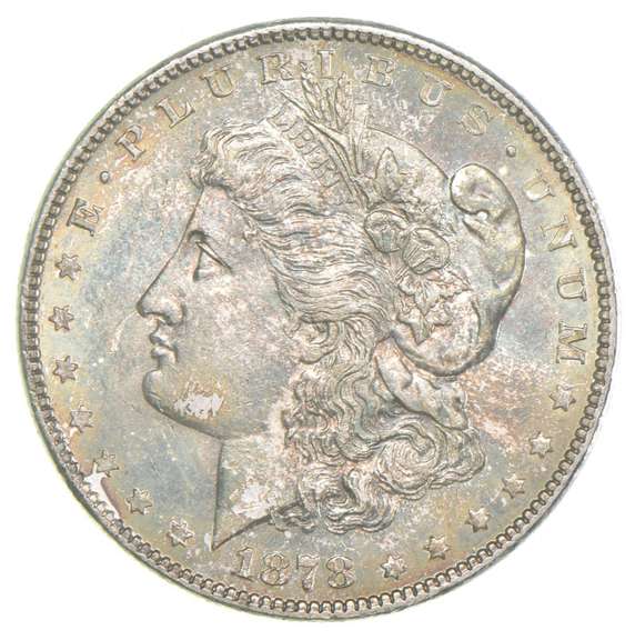 1878 7TF Morgan Silver Dollar