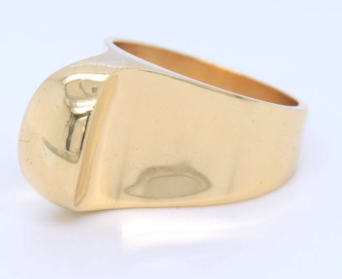 Tiffany & Co 18kt Yellow Gold Free Form Ring