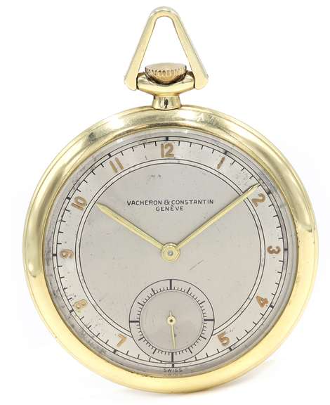 1950’s Vacheron & Constantin Ultra-Thin Pocket Watch, 14K Gold