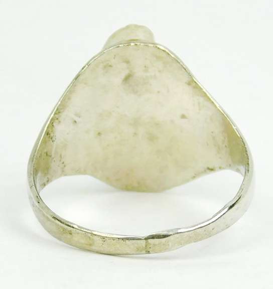 Vintage Sterling Turquoise Ring, Size 8