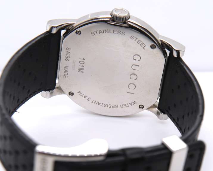 Gucci G Watch with Black Strap