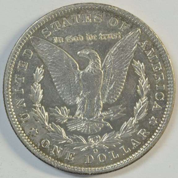 Nearly BU 1894-O Morgan Silver Dollar. Fully struck