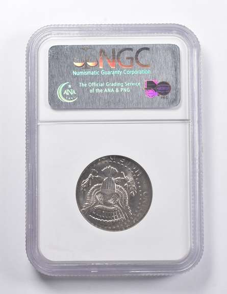 Mint Error MS63 Kennedy "D" Half Dollar On Blank 25C 5.66 Grams NGC