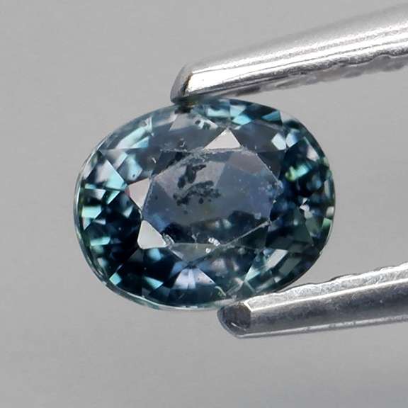 Beautiful .64ct blue green Sapphire from Songea