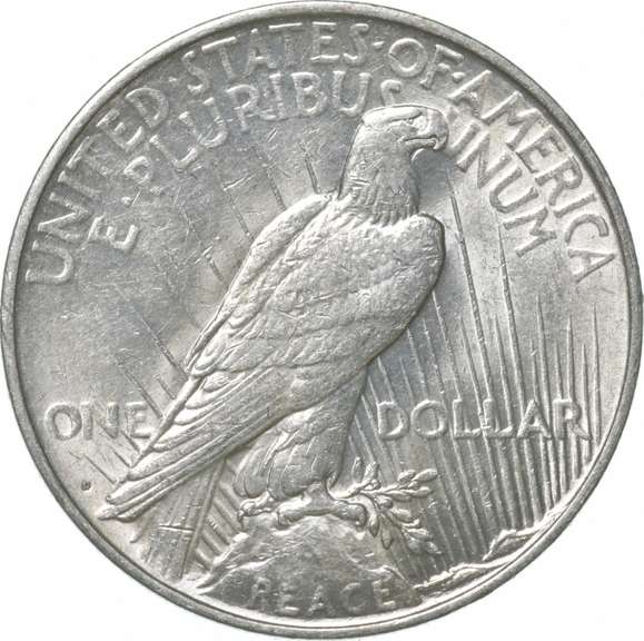 1927-D Peace Silver Dollar