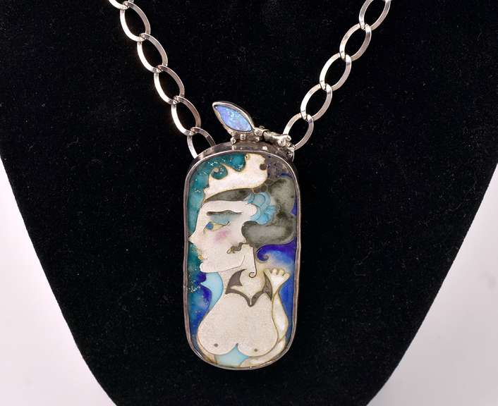 Sterling Necklace And Pendant