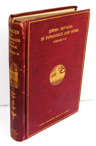 1898 Jewish Services in Synagogue & Home