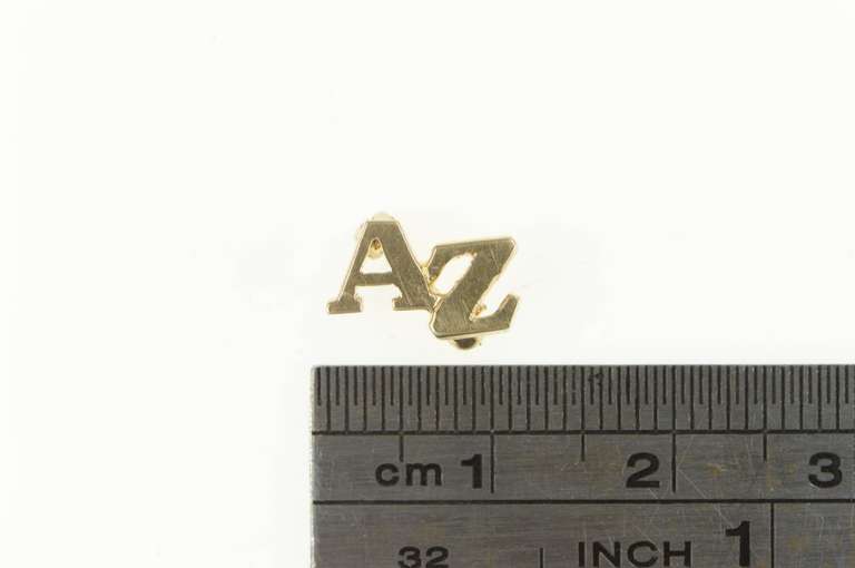 10K Yellow Gold AZ Natural Resources Honor Society Lapel Pin/Brooch