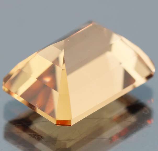 Gem grade! 8.06ct emerald cut imperial Quartz