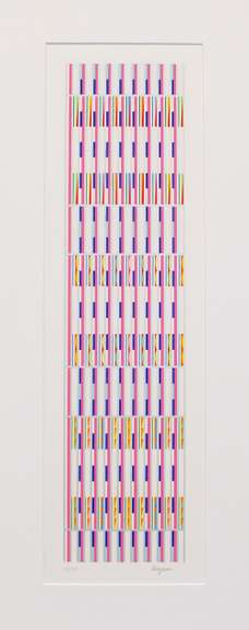 Original rare limited edition Agam. Hand signed by the artist