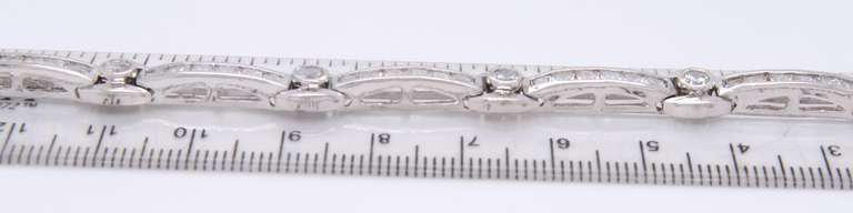 925 Sterling Silver Cubic Zirconia Bracelet