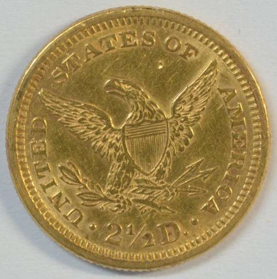 Needle-sharp high end 1878 US $2.50 Liberty Gold Piece