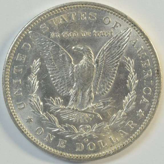 Great Choice BU 1887-O Morgan Silver Dollar. Scarce