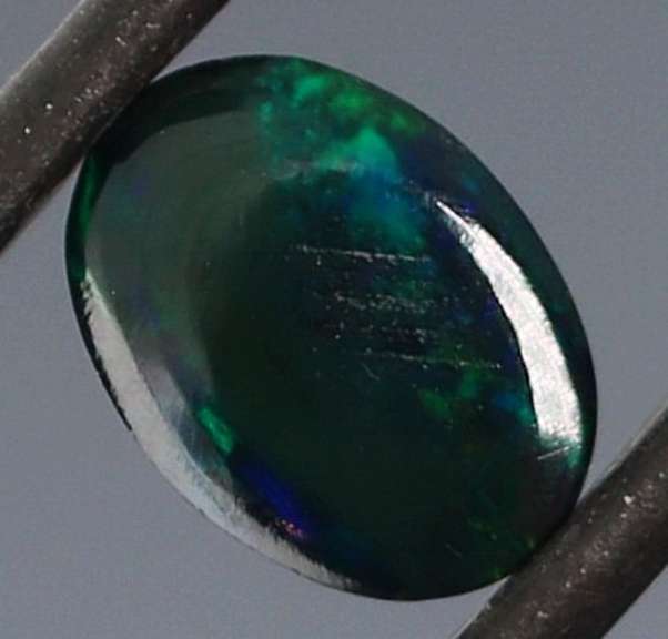 Magnificent 1.52ct blue and green flashing Black Opal