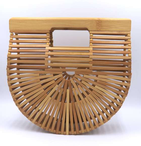 Cult Gaia Bamboo Ark Top Handle Small Bag