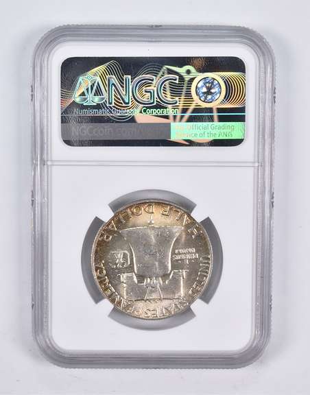 MS63 FBL 1956 Franklin Half Dollar FS-401 Bugs Bunny NGC
