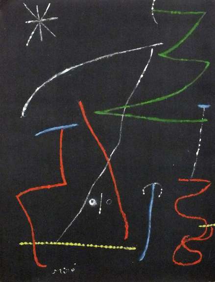 Miro rare limited edition , signed in the plate