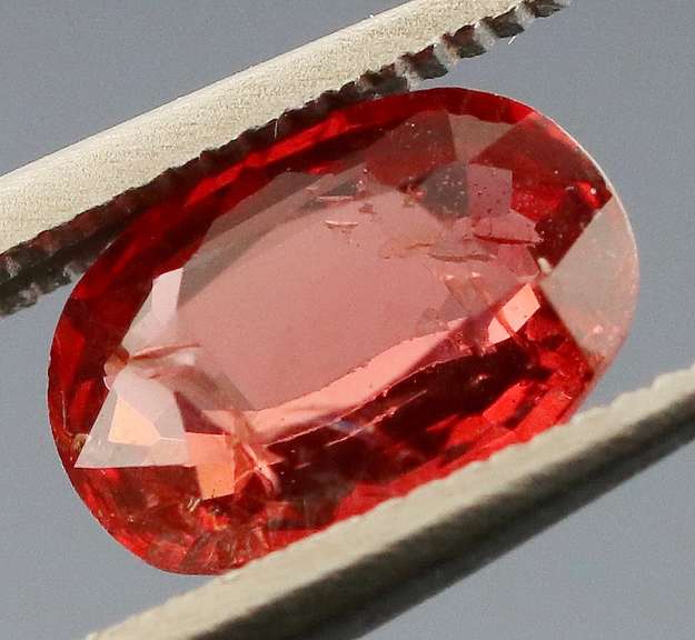 Incredible .76ct collectors open color red Spinel