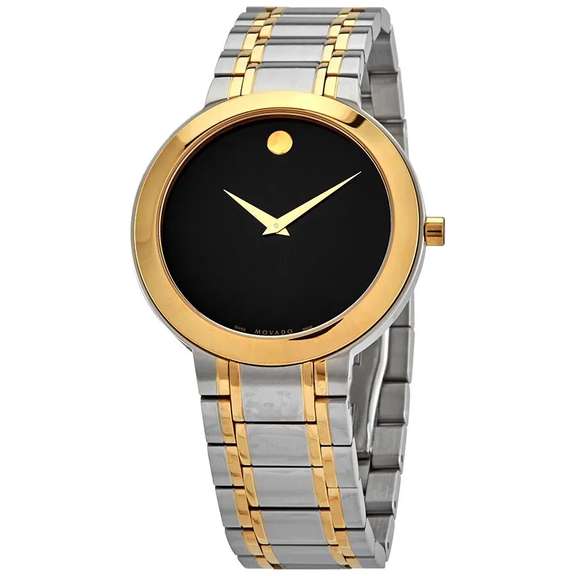 Movado Black Dial, New In Box.