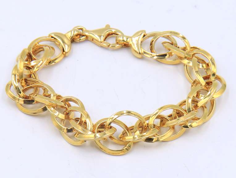 925 Sterling Silver Chain Necklace and Matching Bracelet