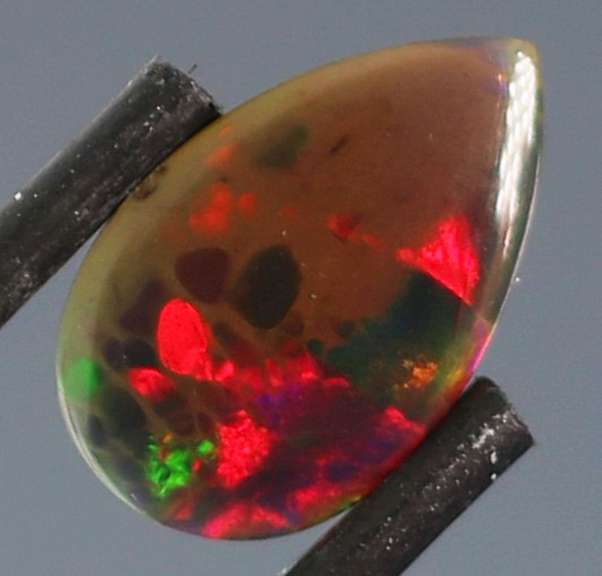 Glowing! 2.12ct full cover multi-pattern black Opal