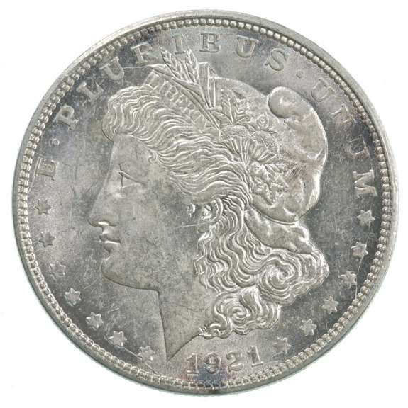 1921-D Morgan Silver Dollar