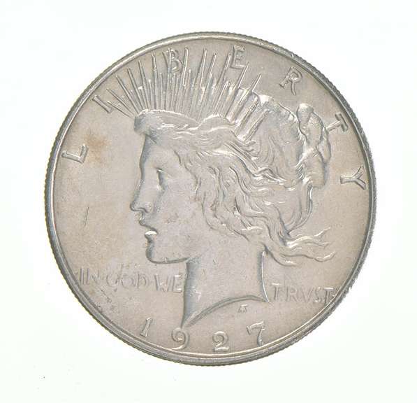 1927-S Peace Silver Dollar