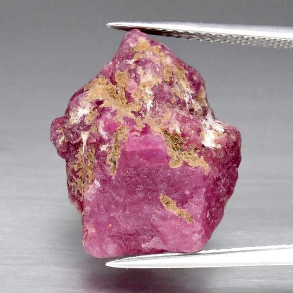 Unheated 22.75ct collectors uncut Ruby