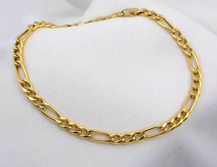 Popular Figaro Link Bracelet