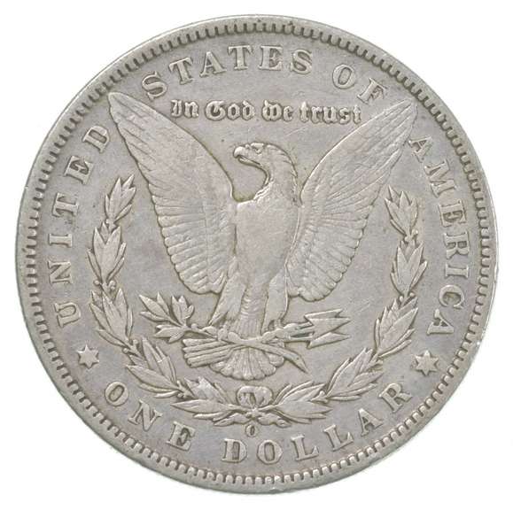 1892-O Morgan Silver Dollar
