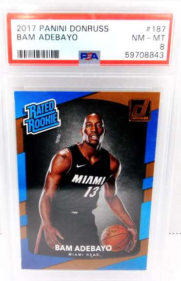 Bam Adebayo 2017 Basketball Card, 8NM-MT
