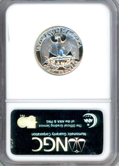 1963 Washington Quarter in NGC PR68 Ultra Cameo