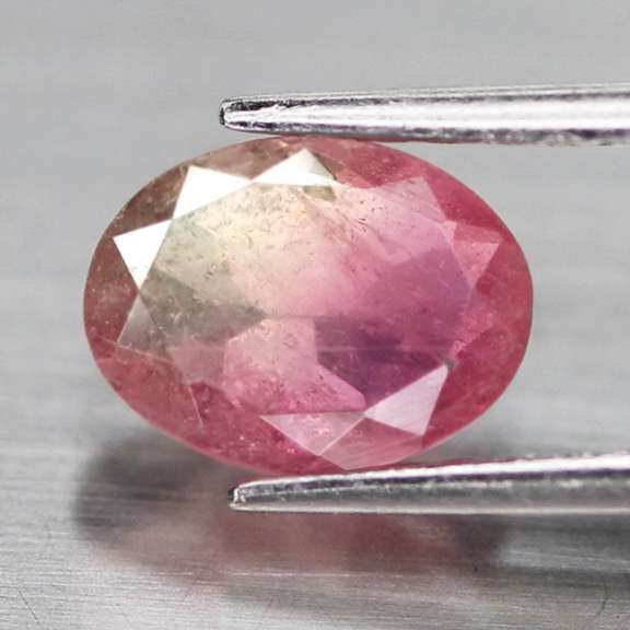 Ravishing! 1.27ct bi-color pink Tourmaline