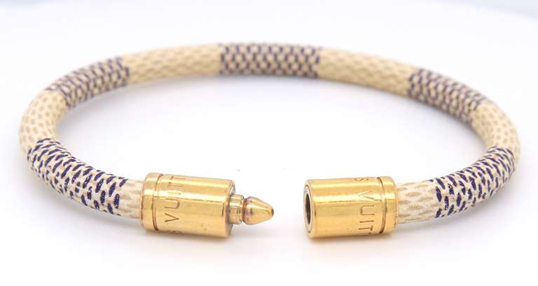 Louis Vuitton Keep it Azur Damier Bracelet