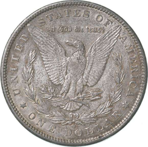 1896-O Morgan Silver Dollar