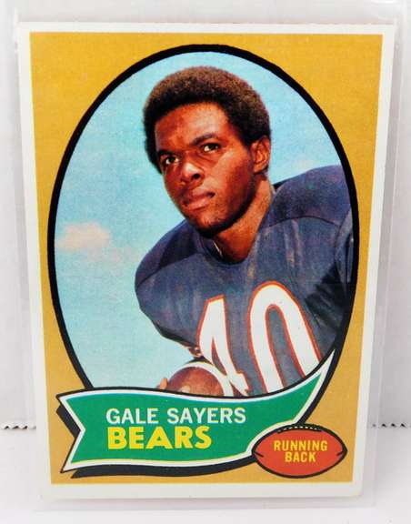 Gale Sayers 1970 Topps Football Card