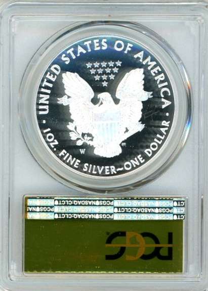 2017-W Proof American Silver Eagle in PCGS PR70DCAM First Strike