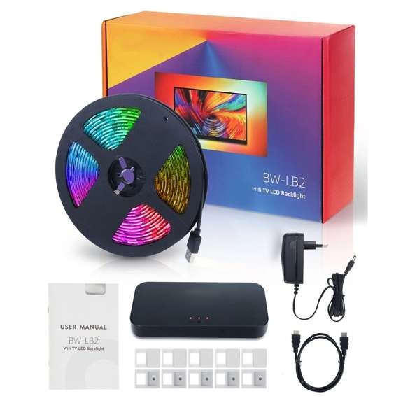 WIFI TV LED Strip 5m Screen Sync & Music Sync