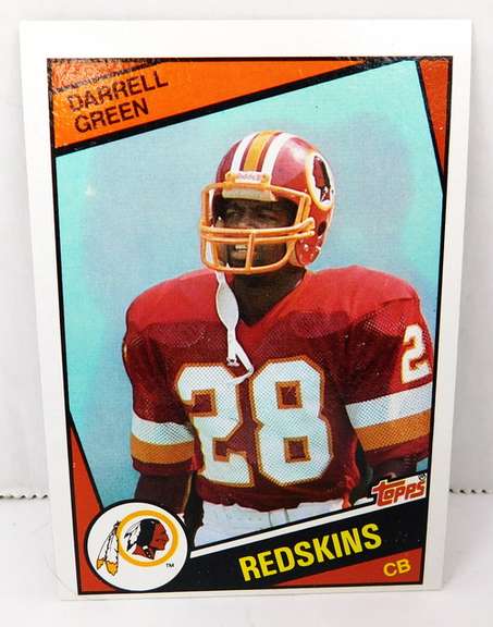 Darrell Green 1984 Topps Rookie Football Card