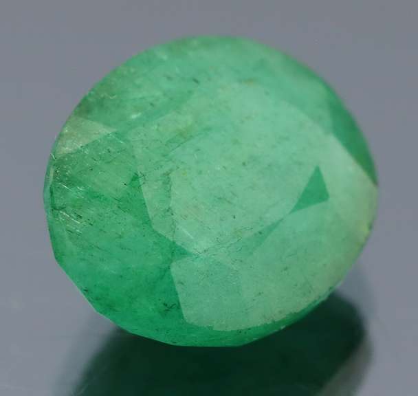 Glowing green! 12.14ct Zambian Emerald