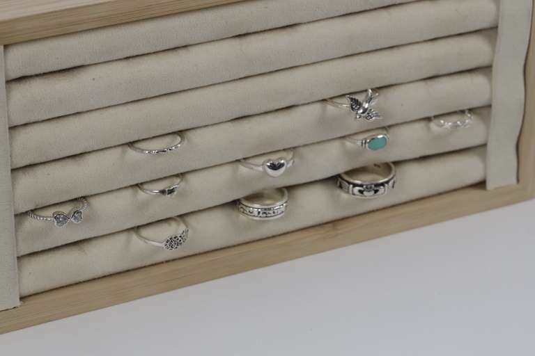 Sterling Silver Curated Ring Assortment Various Sizes & Styles (10 Ring Lot)