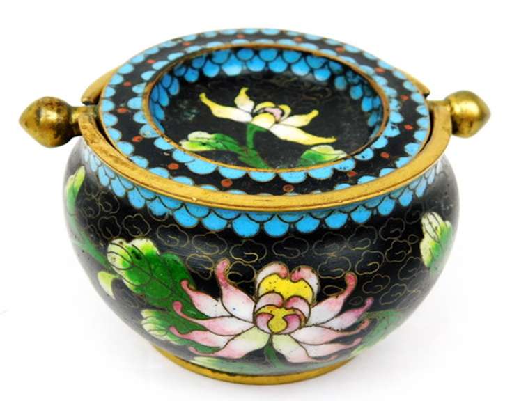 Vintage Chinese Cloisonne Bowl or Ashtray