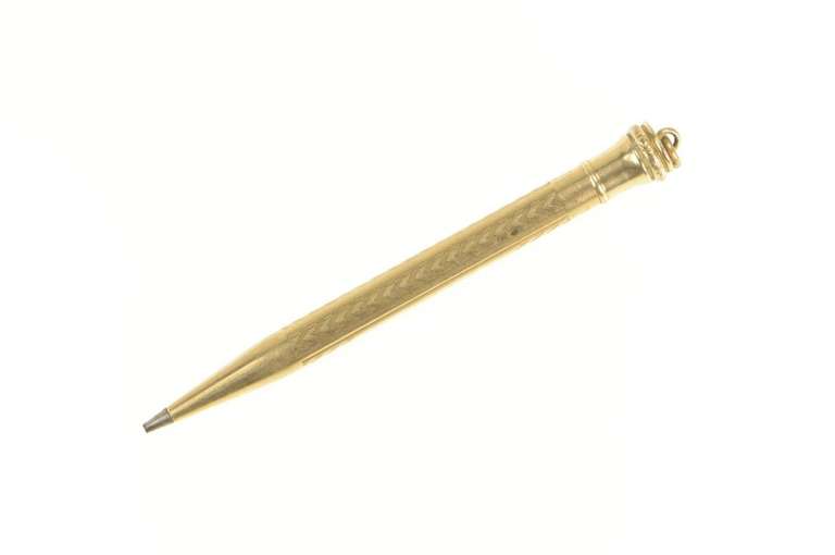 Gold Filled Art Deco Wahl Eversharp Mechanical Pencil