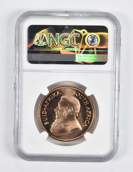 PF65 UCAM 1984 South Africa 1 Krugerrand 1 Oz Fine Gold NGC