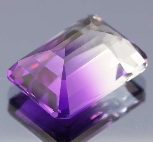 Beautiful 26.12ct top color created Ametrine