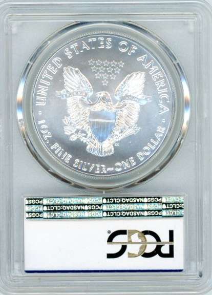 2017 American Silver Eagle in PCGS MS70